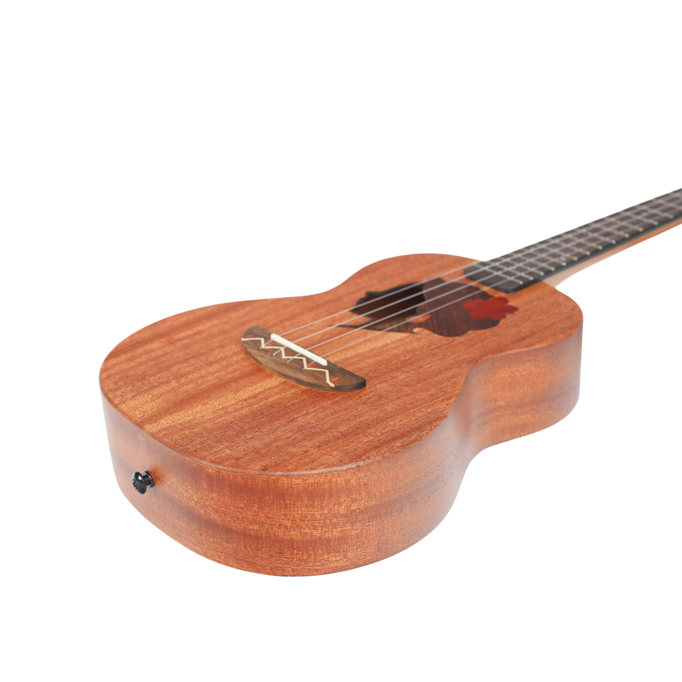 Hula Girl Ukulele Mahagoni  Vollmassiv